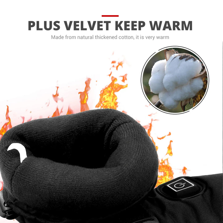 Waterproof Heated Motorcycle Gloves - XLLogistics 